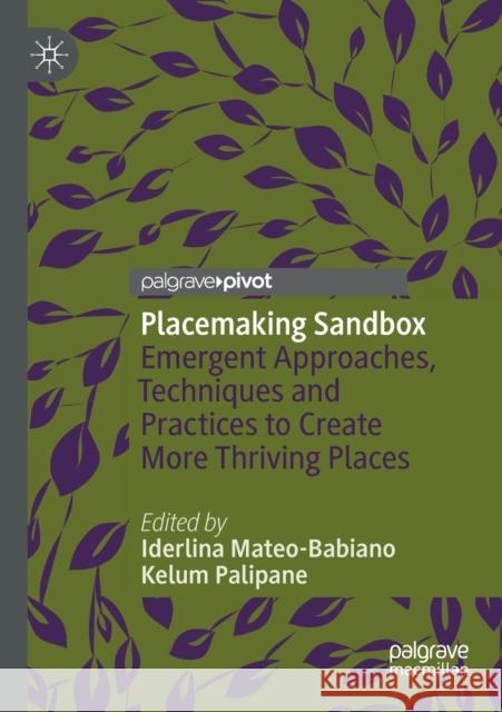 Placemaking Sandbox: Emergent Approaches, Techniques and Practices to Create More Thriving Places Iderlina Mateo-Babiano Kelum Palipane 9789811527548 Palgrave Pivot - książka