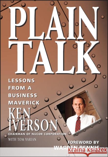 Plain Talk Iverson, Ken 9780471155140 John Wiley & Sons - książka