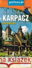 Plan miasta - Karpacz 1:7 500 praca zbiorowa 9788378685685 Plan - książka
