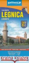 Plan miasta - Legnica/powiat 1:11 000/1:75 000 w.V  9788378684237 Plan