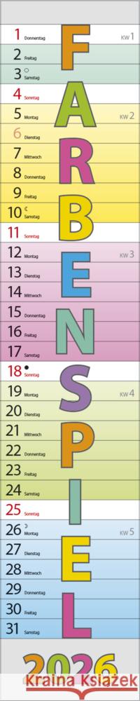 Planer Farbenspiel 2026  9783731884873 Korsch - książka