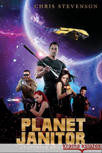 Planet Janitor: Custodian of the Stars (with Two Bonus Short Stories) Chris Stevenson (Postgraduate Institute    9781772261103 Engage Books - książka