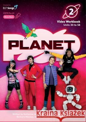 Planet Pop Video Workbook 2 Elt Songs Ltd 9781739949426 ELT Songs Ltd - książka