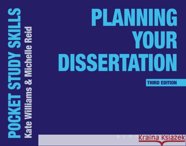 Planning Your Dissertation Reid Michelle Reid 9781350374249 Bloomsbury Publishing PLC - książka