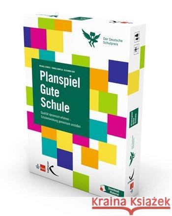 Planspiel Gute Schule (Spiel) : Qualität dynamisch erfahren - Schulentwicklung gemeinsam anstoßen. Download-Material Schratz, Michael, Ahnfeld, Thomas, Bär, Alexandra 4250344948605 Kallmeyer - książka