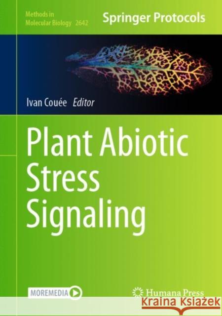 Plant Abiotic Stress Signaling Ivan Cou?e 9781071630433 Humana - książka