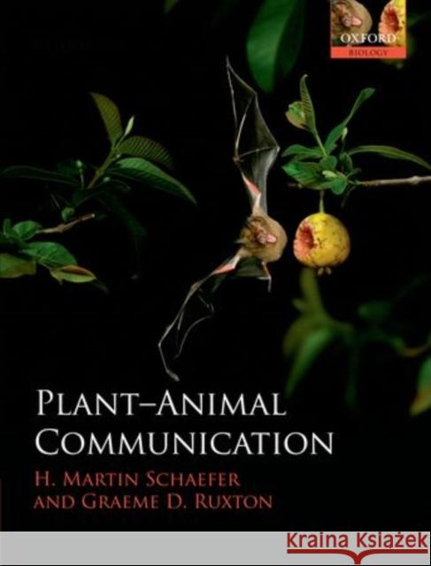 Plant-Animal Communication H Martin Schaefer 9780199563593  - książka