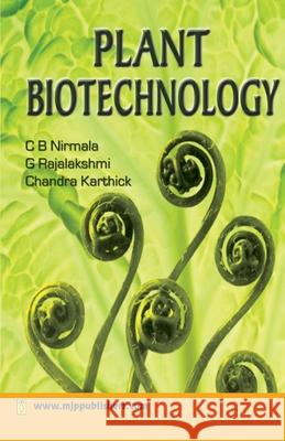 Plant Biotechnology Cb Nirmala 9788180940378 Mjp Publisher - książka