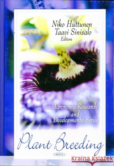 Plant Breeding Niko Huttunen, Taavi Sinisalo 9781607416241 Nova Science Publishers Inc - książka