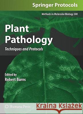 Plant Pathology: Techniques and Protocols Burns, Robert 9781588297990 Humana Press - książka