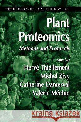 Plant Proteomics: Methods and Protocols Thiellement, Hervé 9781617376863 Springer - książka