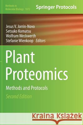 Plant Proteomics: Methods and Protocols Jorrin-Novo, Jesus V. 9781627036306 Humana Press - książka