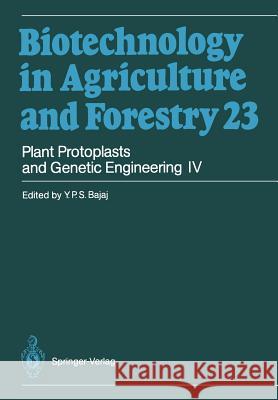 Plant Protoplasts and Genetic Engineering IV  9783642780394 Springer - książka