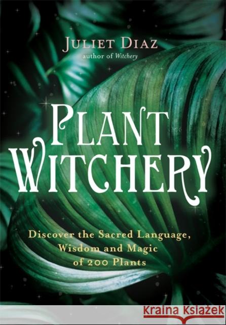 Plant Witchery: Discover the Sacred Language, Wisdom, and Magic of 200 Plants Juliet Diaz 9781401962234 Hay House Inc - książka