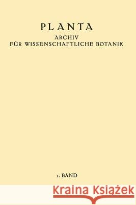 Planta: Archiv Für Wissenschaftliche Botanik Ruhland, W. 9783642495335 Springer - książka