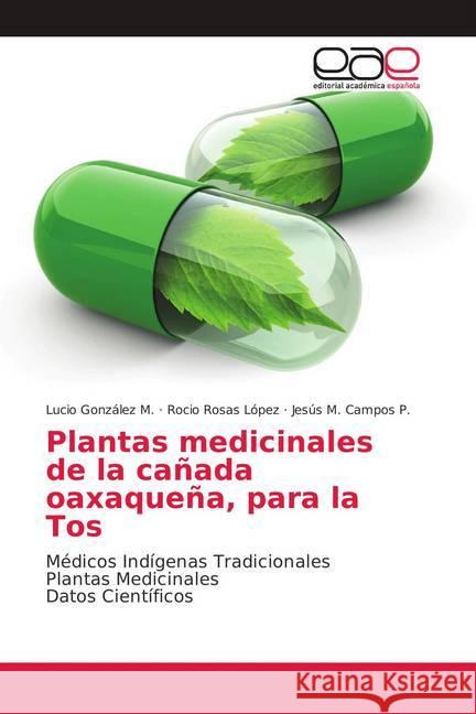 Plantas medicinales de la cañada oaxaqueña, para la Tos : Médicos Indígenas Tradicionales Plantas Medicinales Datos Científicos González M., Lucio; Rosas López, Rocio; Campos P., Jesús M. 9786139406432 Editorial Académica Española - książka