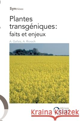 Plantes transg?niques: faits et enjeux Andr? Gallais Agn?s Ricroch 9782759200016 Quae - książka