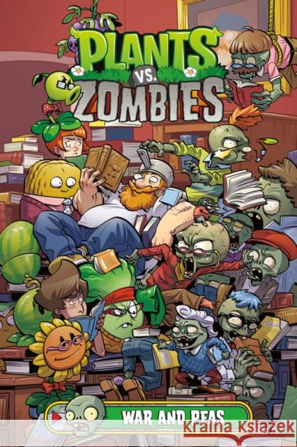 Plants vs. Zombies Volume 11: War and Peas Paul Tobin Brittany Williams 9781506706771 Dark Horse Books - książka