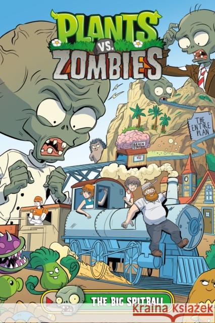 Plants vs. Zombies Volume 24: The Big Spitball Heather Breckel 9781506728490 Dark Horse Books - książka