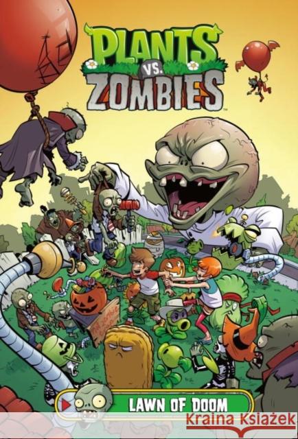Plants vs. Zombies Volume 8: Lawn of Doom Paul Tobin Ron Chan Popcap Games / EA Games 9781506702049 Dark Horse Books - książka