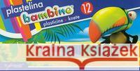 Plastelina 12 kolorów BAMBINO  5903235001710 St. Majewski - książka