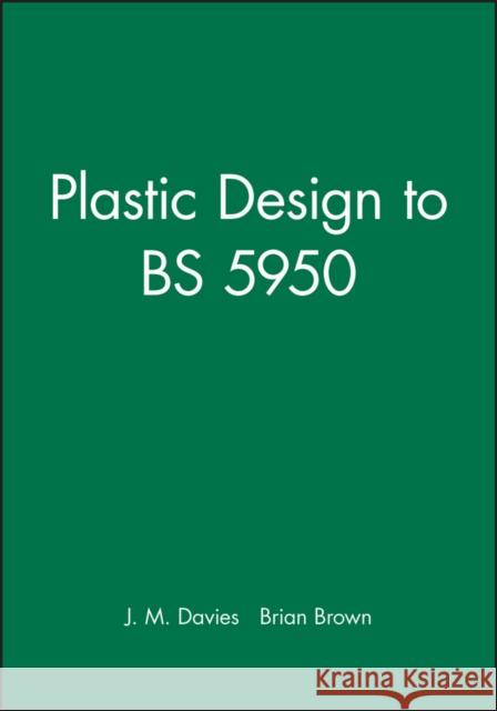 Plastic Design to Bs 5950 Davies, J. M. 9780632040889 Wiley-Blackwell - książka