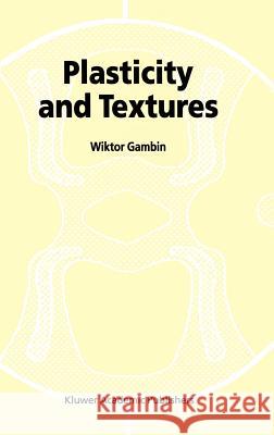 Plasticity and Textures Wiktor Gambin W. Gambin 9781402002120 Kluwer Academic Publishers - książka