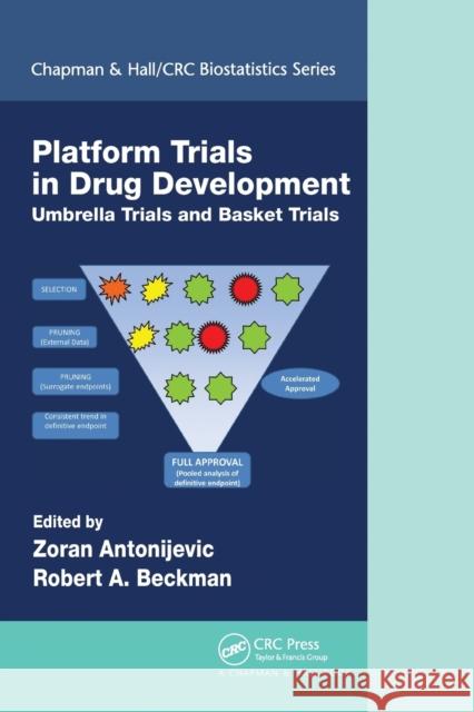 Platform Trial Designs in Drug Development: Umbrella Trials and Basket Trials Zoran Antonijevic Robert A. Beckman 9780367732639 CRC Press - książka