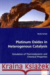 Platinum Oxides in Heterogenous Catalysis Nicola Seriani 9783639055269 VDM Verlag - książka