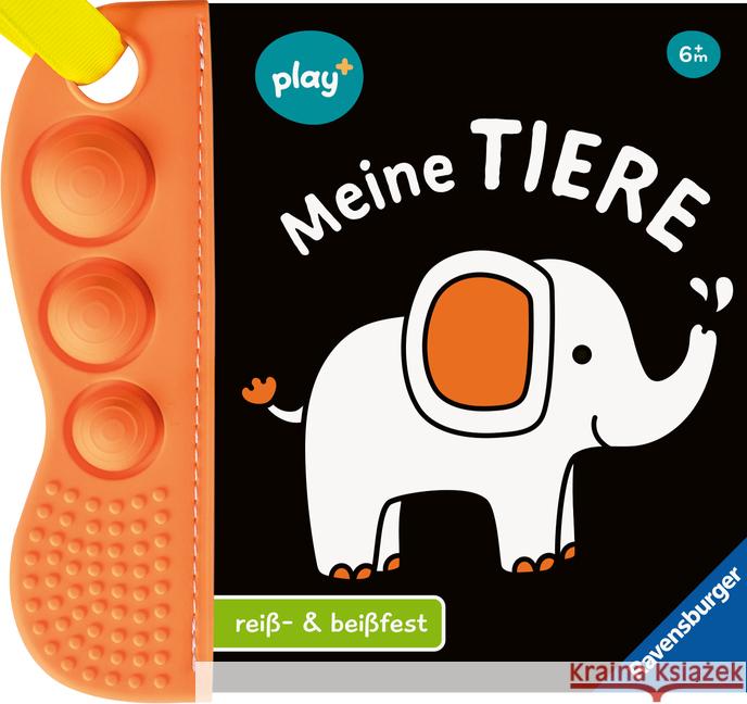 Play+ flip&pop Meine Tiere - ab 6 Monate  9783473456352 Ravensburger Verlag - książka
