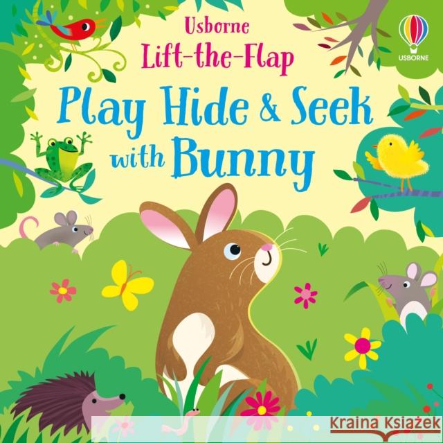 Play Hide and Seek with Bunny Sam Taplin 9781474985239 Usborne Publishing Ltd - książka