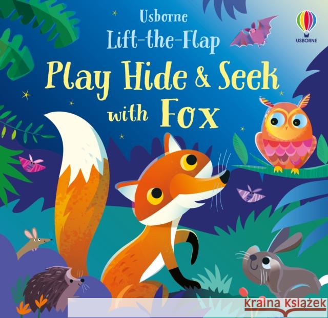 Play Hide and Seek with Fox Sam Taplin 9781474995689 Usborne Publishing Ltd - książka