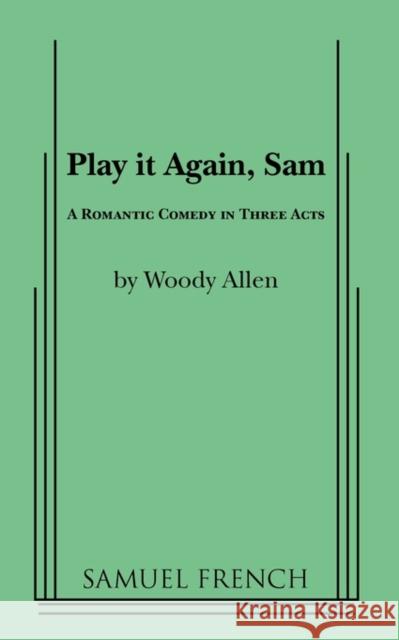 Play It Again, Sam Woody Allen 9780573614040 Samuel French Trade - książka