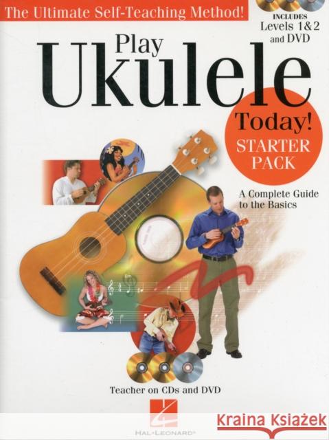 Play Ukulele Today! - Starter Pack: Starter Pack Levels 1 & 2 Nicholson, John 9781458436795 Hal Leonard Corporation - książka