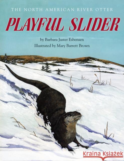 Playful Slider: The North American River Otter Esbensen, Barbara Juster 9780816677658 University of Minnesota Press - książka