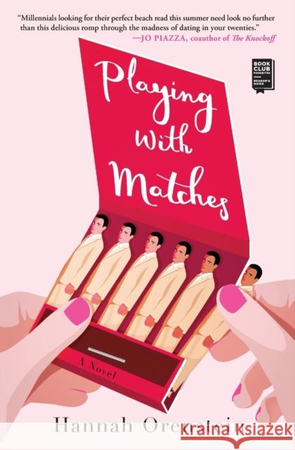 Playing with Matches Hannah Orenstein 9781501178481 Touchstone Books - książka