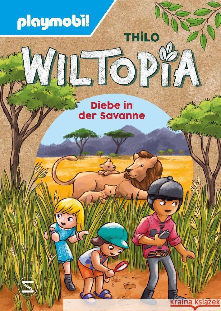 PLAYMOBIL Wiltopia. Diebe in der Savanne Thilo 9783505151460 Schneiderbuch - książka