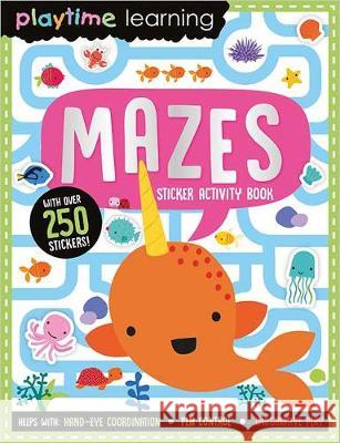 Playtime Learning Mazes Elanor Best Charly Lane Stuart Lynch 9781789478013 Make Believe Ideas - książka