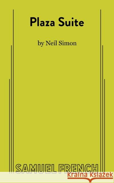 Plaza Suite Neil Simon 9780573614071 Samuel French Inc - książka