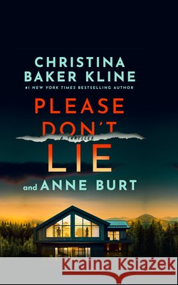 Please Don't Lie: A Thriller Christina Bake Anne Burt 9781420529289 Thorndike Press Large Print - książka