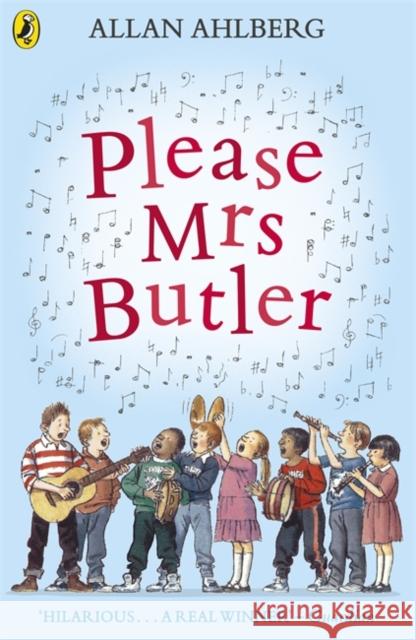 Please Mrs Butler: The timeless school poetry collection Allan Ahlberg 9780140314946 Penguin Random House Children's UK - książka