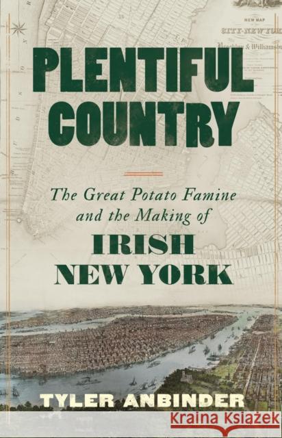 Plentiful Country : The Great Potato Famine and the Making of Irish New York Tyler Anbinder 9780316564809  - książka