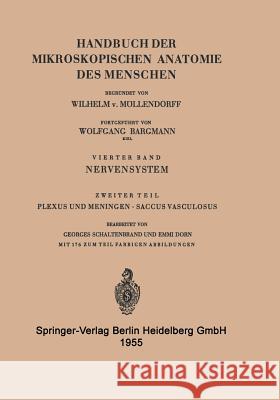 Plexus Und Meningen Saccus Vasculosus Georges Schaltenbrand Emmi Dom 9783540019121 Springer - książka