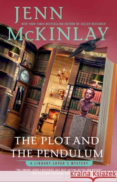 Plot and the Pendulum Jenn McKinlay 9780593101810  - książka