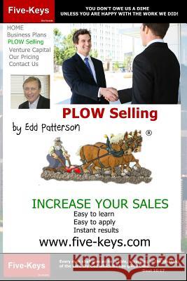 PLOW Selling Patterson, Edd 9781544965734 Createspace Independent Publishing Platform - książka