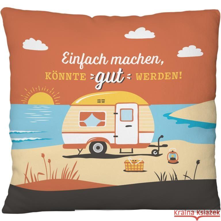 Plüschkissen Motiv Fernweh Meer  4036018484231 sheepworld - książka