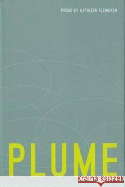 Plume: Poems Kathleen Flenniken 9780295993904 University of Washington Press - książka