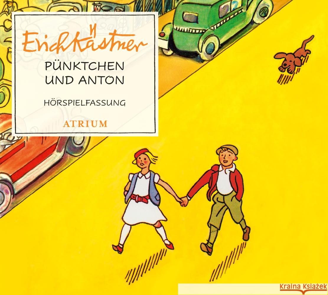 Pünktchen und Anton, 1 Audio-CD Kästner, Erich 9783855351633 Atrium Kinderbuch - książka