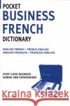 Pocket Business French Dictionary A&c Black 9780713677355 Bloomsbury Publishing PLC