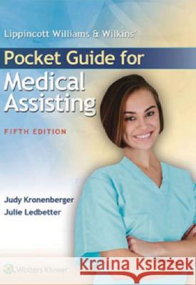 Pocket Guide for Medical Assisting Kronenberger, Judy 9781496302236 LIPPINCOTT WILLIAMS & WILKINS - książka